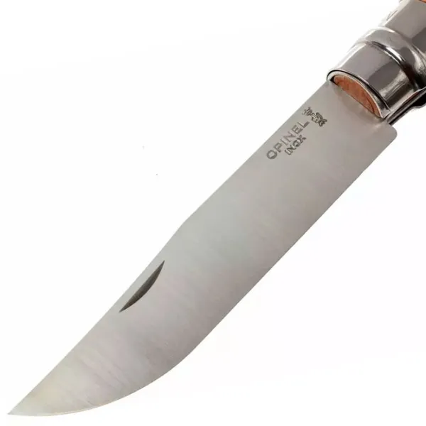 Cuțit Opinel Stainless Steel Nr. 12 de buzunar/ Sandvik 12C27 photo 3