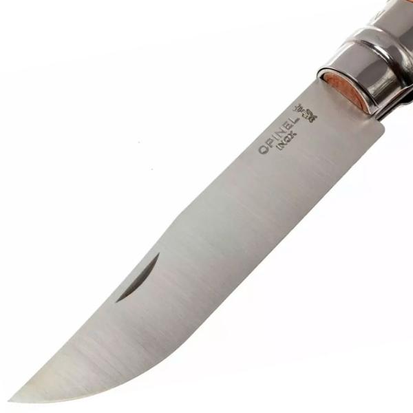 Cuțit Opinel Stainless Steel Nr. 12 de buzunar/ Sandvik 12C27 photo 3