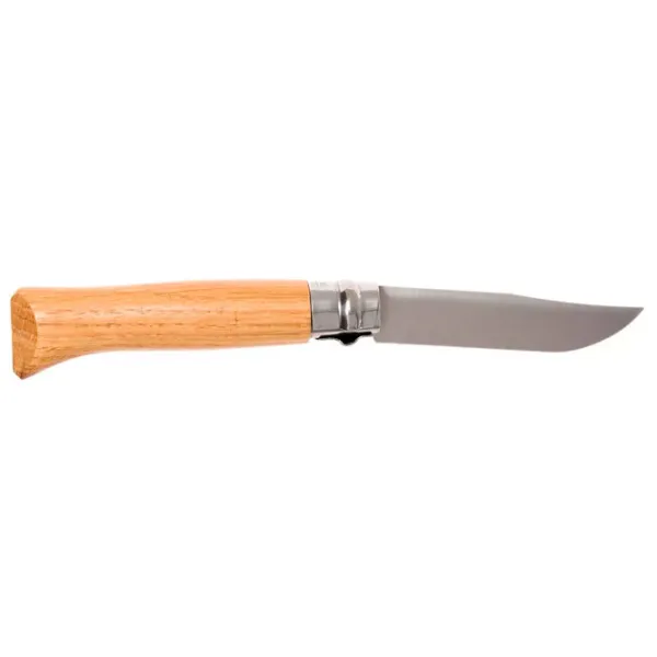Нож Opinel Stainless Steel Oak handle Nr. 8 для повседневного использования/ Sandvik 12C27 photo 2