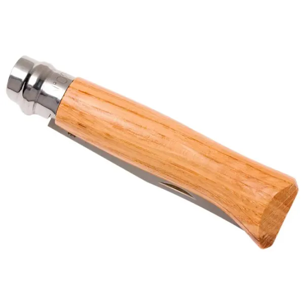 Нож Opinel Stainless Steel Oak handle Nr. 8 для повседневного использования/ Sandvik 12C27 photo 4