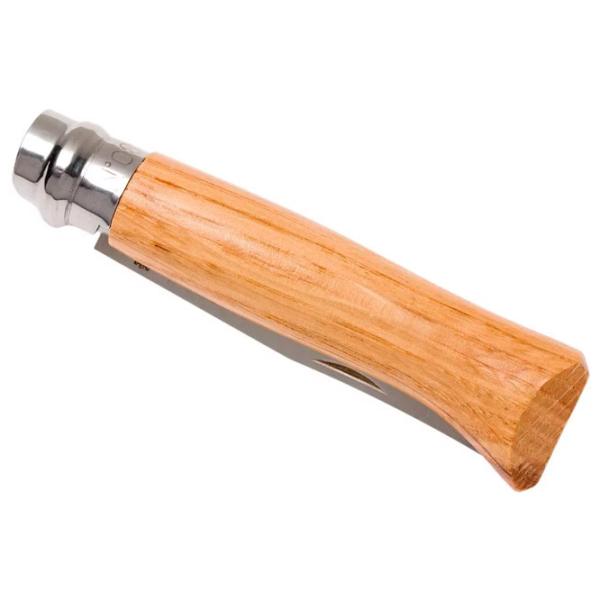 Нож Opinel Stainless Steel Oak handle Nr. 8 для повседневного использования/ Sandvik 12C27 photo 4