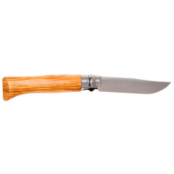Нож Opinel Steel Olive wood Nr. 8 карманный/ Sandvik 12C27 photo 2