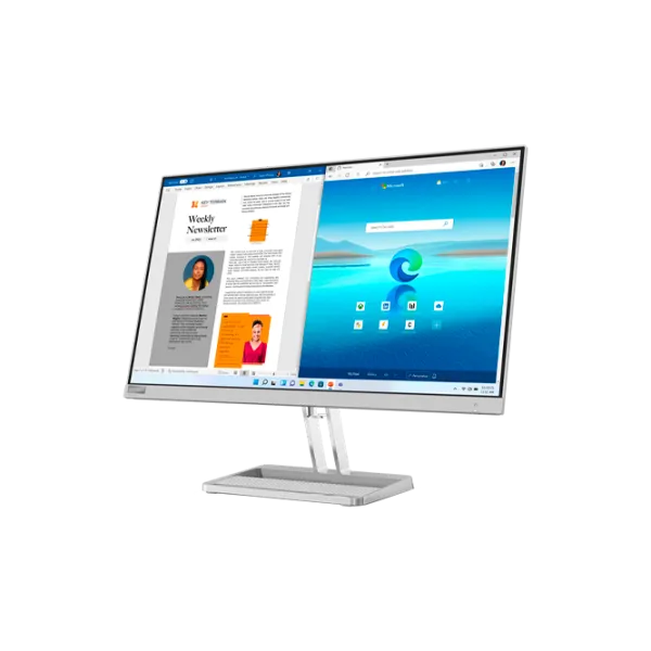 Монитор Lenovo L27i-40 27" Full HD 100 Гц/ 1 мс/ Белый photo 3