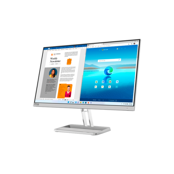 Монитор Lenovo L27i-40 27" Full HD 100 Гц/ 1 мс/ Белый photo 3