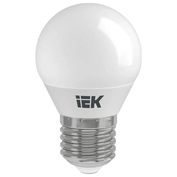 Комплект лампочек светодиодная IEK ALFA G45 LLA-G45-10-230-40-E27 E27/ 10 Вт/ 4000 K/ 900лм/ White photo 2