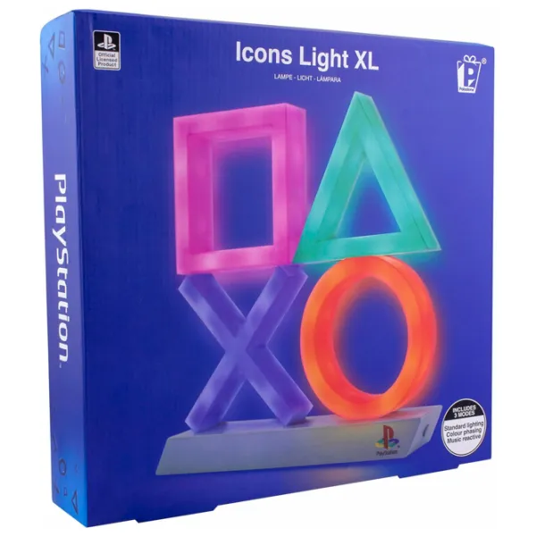 Ночник Paladone PlayStation Icons Light XL Разноцветный photo 9