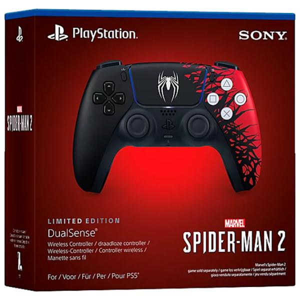 Gamepad Sony DualSense Marvel’s Spider-Man 2 Limited Edition Fără fir / 16 buttons / Black photo 5 Gamepad Sony DualSense Marvel’s Spider-Man 2 Limited Edition Fără fir / 16 buttons / Black photo 5