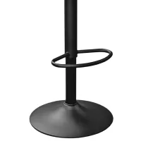 Scaun de bar Deco SB-12 Piele eco/ Metal/ White photo 2