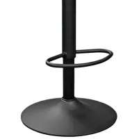 Scaun de bar Deco SB-31 Piele eco/ Metal/ Black photo 3