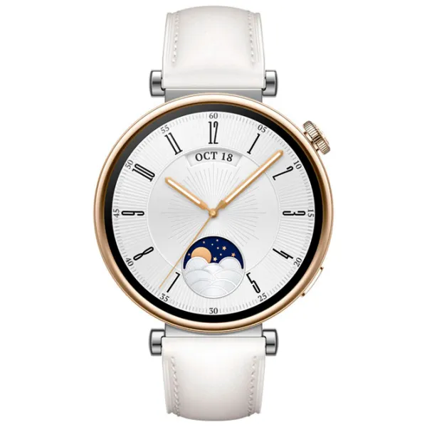 Умные часы Huawei Watch GT 4 1.32"/ 41 мм/ Золото - Белый photo 2