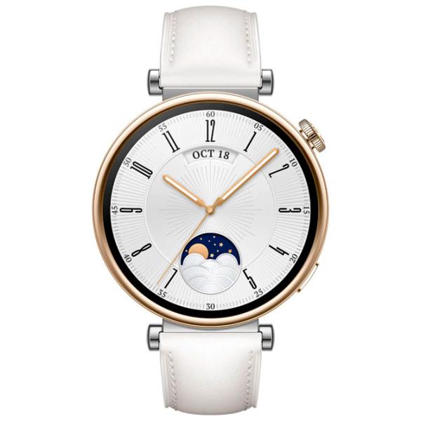 Умные часы Huawei Watch GT 4 1.32"/ 41 мм/ Золото - Белый photo 2