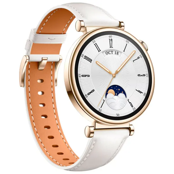 Умные часы Huawei Watch GT 4 1.32"/ 41 мм/ Золото - Белый photo 3