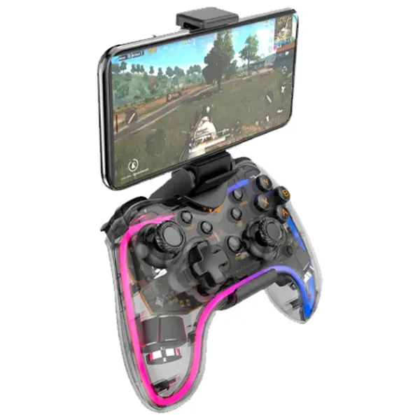 Геймпад Havit G180BT Беспроводные / 15 buttons / Прозрачный photo 5