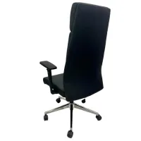 Fotoliu de birou ART Oscar ECO Piele/ Black photo 5