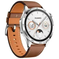 Умные часы Huawei Watch GT 4 1.43"/ 46 мм/ Нержавеющая сталь - Коричневый photo 3