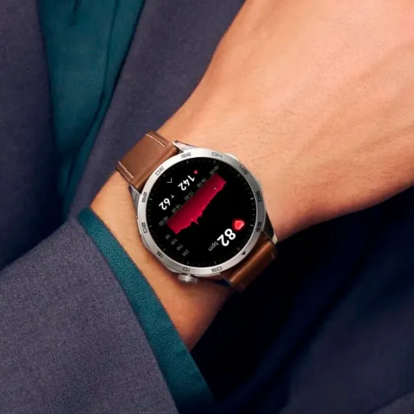Ceas inteligent Huawei Watch GT 4 1.43"/ 46 mm/ Inox - Brown photo 8