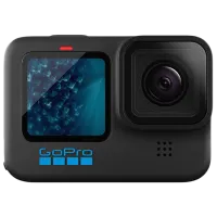 Cameră action GoPro HERO 11 + Bundle Accessories 27 MP / 1720 mAh / Black photo 2