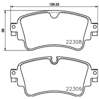 Тормозные колодки Brembo P 85 154 задние/ дисковые photo 4