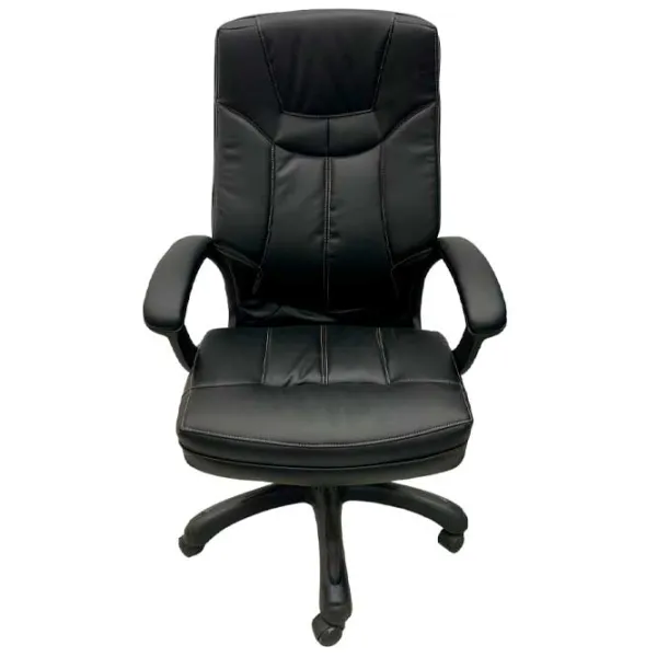 Fotoliu de birou ART Bond ECO Piele/ Black photo 2 Fotoliu de birou ART Bond ECO Piele/ Black photo 2