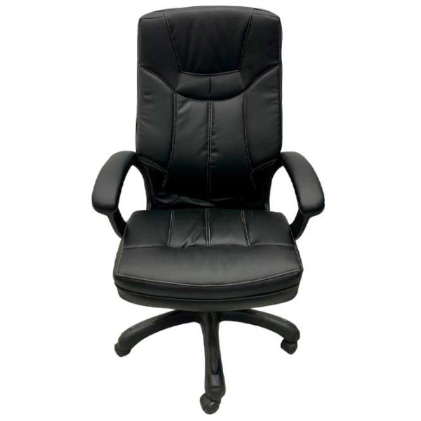 Fotoliu de birou ART Bond ECO Piele/ Black photo 2 Fotoliu de birou ART Bond ECO Piele/ Black photo 2