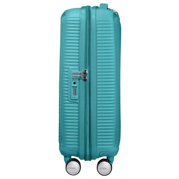 Valiză American Tourister Soundbox Spinner Expandable 35.5l/ Tonic Turquoise photo 4 Valiză American Tourister Soundbox Spinner Expandable 35.5l/ Tonic Turquoise photo 4