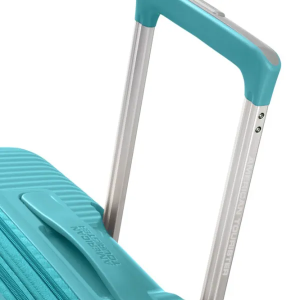 Valiză American Tourister Soundbox Spinner Expandable 35.5l/ Tonic Turquoise photo 5 Valiză American Tourister Soundbox Spinner Expandable 35.5l/ Tonic Turquoise photo 5
