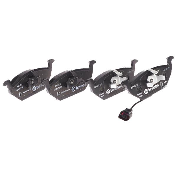 Тормозные колодки Brembo P 85 072 передние/ дисковые photo 2 Тормозные колодки Brembo P 85 072 передние/ дисковые photo 2