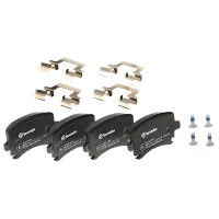Plăcuțe de frână Brembo P 85 095 spate/ disk photo 2