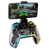 Геймпад Havit G158BT Pro Беспроводные / 16 buttons / Прозрачный photo 2