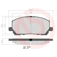 Plăcuțe de frână Brembo P 83 078 față/ disk photo 4