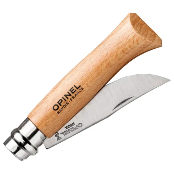 Нож Opinel Stainless Steel Wood Nr. 8 карманный/ Sandvik 12C27 photo 2 Нож Opinel Stainless Steel Wood Nr. 8 карманный/ Sandvik 12C27 photo 2