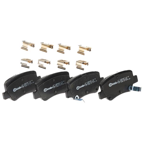 Тормозные колодки Brembo P 83 112 задние/ дисковые photo 2