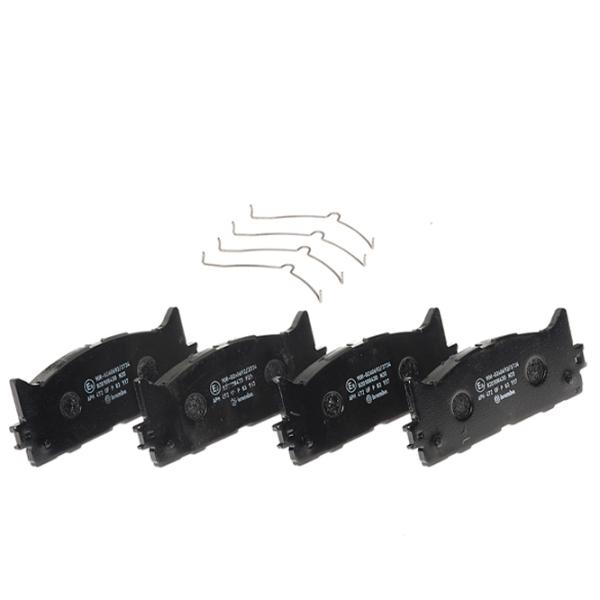 Тормозные колодки Brembo P 83 117 передние/ дисковые photo 2 Тормозные колодки Brembo P 83 117 передние/ дисковые photo 2
