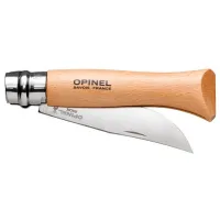 Нож Opinel Stainless Steel Wood Nr. 9 карманный/ Sandvik 12C27 photo 2