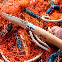 Нож Opinel Stainless Steel Wood Nr. 9 карманный/ Sandvik 12C27 photo 4