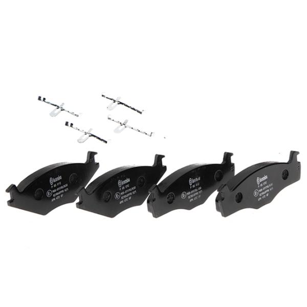 Тормозные колодки Brembo P 85 012 передние/ дисковые photo 2 Тормозные колодки Brembo P 85 012 передние/ дисковые photo 2