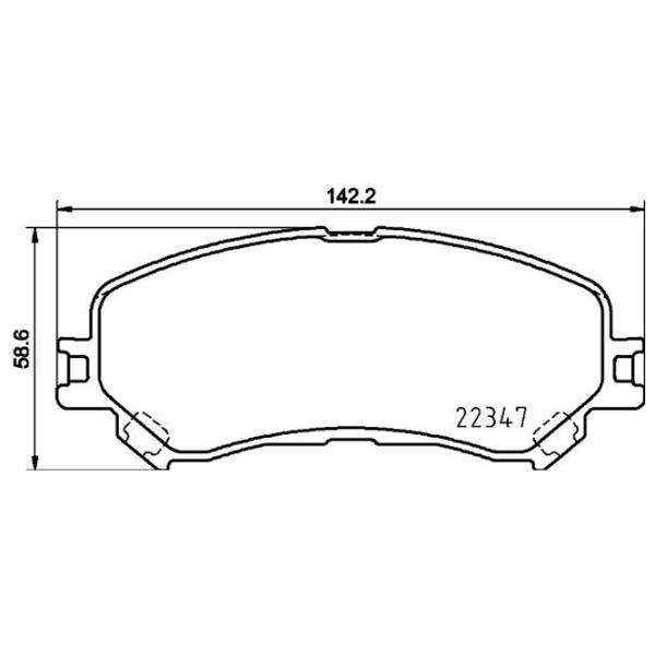 Тормозные колодки Brembo P 68 067 передние/ дисковые photo 4