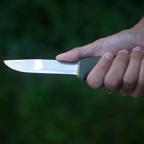 Cuțit Morakniv Bushcraft forest 12356 de vânătoare/ Sandvik 12C27 photo 3