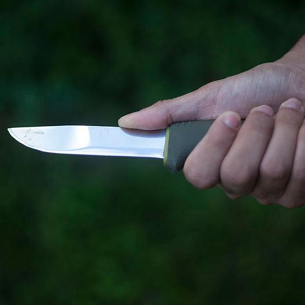 Cuțit Morakniv Bushcraft forest 12356 de vânătoare/ Sandvik 12C27 photo 3