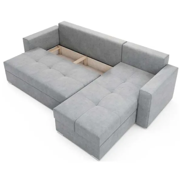 Canapea Space Meble Karo Lars 90 (5597275) Pânză de iută / Light Gray photo 2