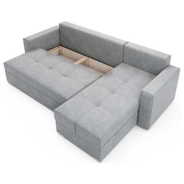Canapea Space Meble Karo Lars 90 (5597275) Pânză de iută / Light Gray photo 2