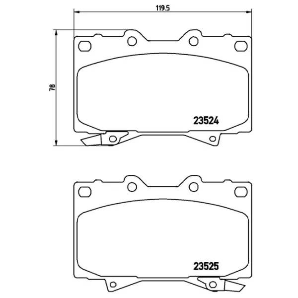 Plăcuțe de frână Brembo P 83 048 față/ disk photo 4