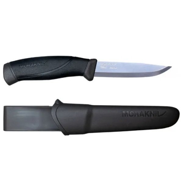 Нож Morakniv Companion anthracite 13165 кемпинговый/ Sandvik 12C27 photo 2