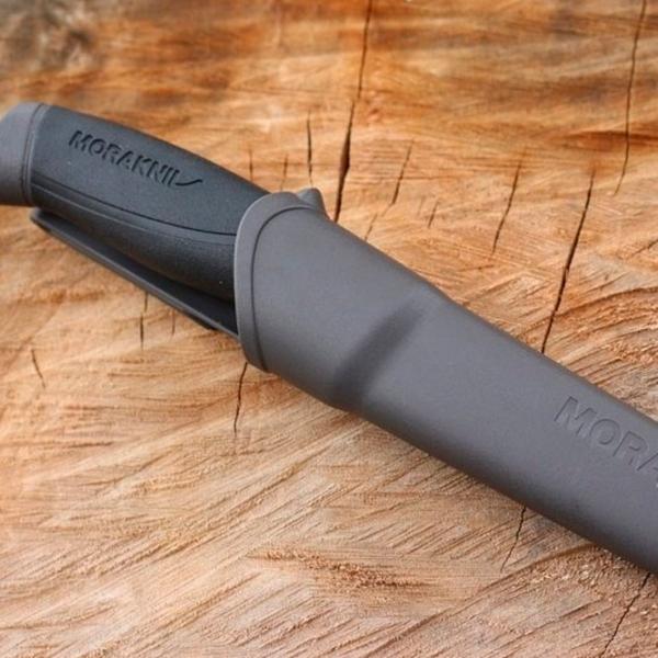 Нож Morakniv Companion anthracite 13165 кемпинговый/ Sandvik 12C27 photo 3