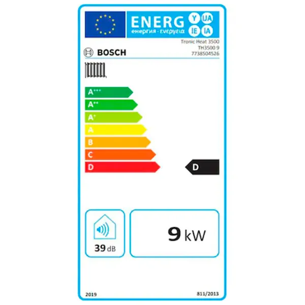 Centrală electrică Bosch Tronic 3500 9 kW / 90 m² photo 5