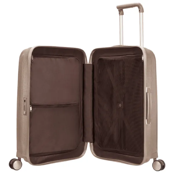 Чемодан Samsonite LITE-CUBE 61л/ Champagne Золото photo 3