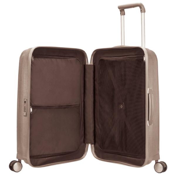 Чемодан Samsonite LITE-CUBE 61л/ Champagne Золото photo 3
