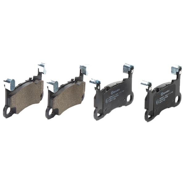 Тормозные колодки Brembo P 65 050 задние/ дисковые photo 2 Тормозные колодки Brembo P 65 050 задние/ дисковые photo 2