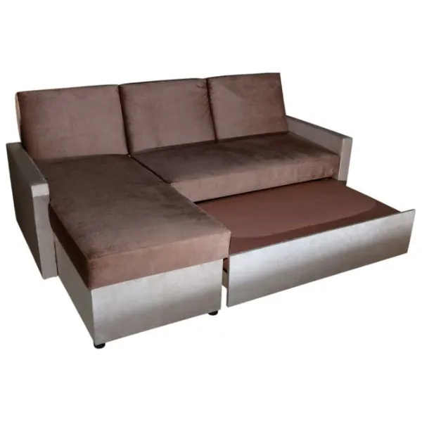 Canapea Modern Leader Kanna 18/ 05 (5552460) Velur/ Brown photo 3 Canapea Modern Leader Kanna 18/ 05 (5552460) Velur/ Brown photo 3