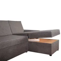 Canapea Modern Leader Alaska 97/ Alaska 08 (5673004) Jacquard/ Dark Gray photo 3